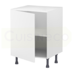 60D1 Cuisineco Meuble bas rangement 1 porte - H70 x L60 x P58
