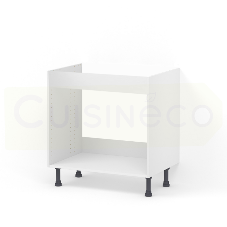 80 Sous evier Cuisineco Caisson bas sous-évier - H70 x L80 x P58