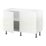 120D Cuisineco Meuble bas rangement 2 portes - H70 x L120 x P58