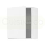 Nouveau projet 36 Cuisineco Meuble haut d’angle rangement 1 porte – H70 x L63 x P33